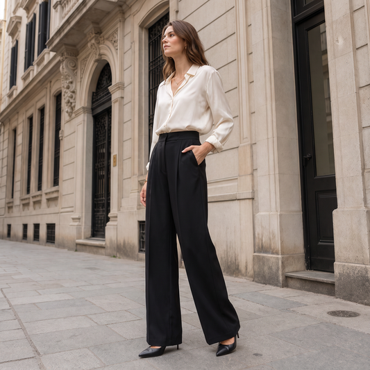 Offdoris - Lena Wide-Leg Trousers