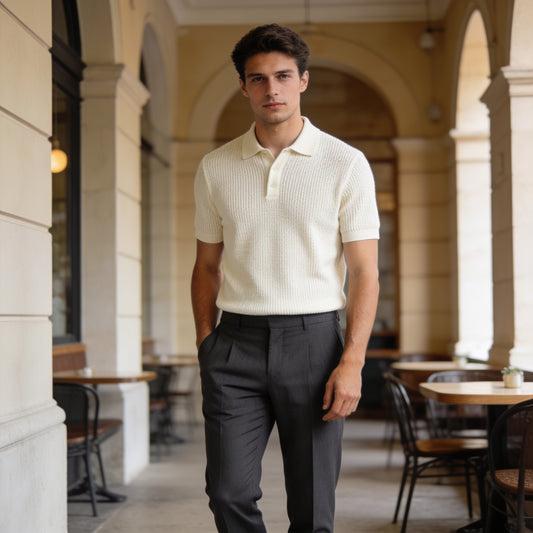 Offdoris - Arthur Relaxed Knit Polo