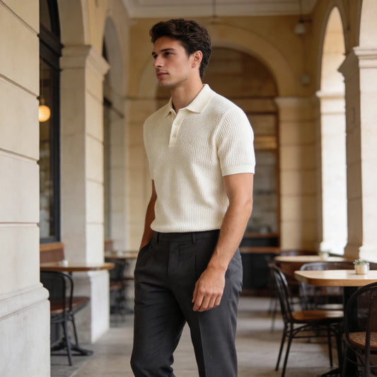 Offdoris - Arthur Relaxed Knit Polo
